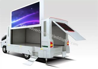 Wypożyczalnia mobilnego ekranu LED Pitch 6 mm, ekran LED dla ciężarówek 27777 punktów / mkw