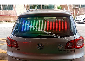 Ekran LED 1000x375mm do tylnego okna samochodu, wyświetlacz komunikatów samochodowych P3.91