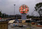 Epistar LED Sphere Display Jasność 6000 cd / m2 na zewnątrz