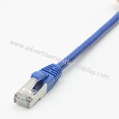 Wytrzymały kabel Ethernet o długości 2 m Długotrwały niebieski bezprzewodowy kabel Ethernet