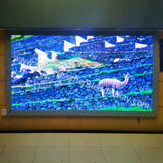 Wysokiej widoczności wyświetlacz reklamowy LED 192x192mm Rozmiar modułu dla zatłoczonych miejsc