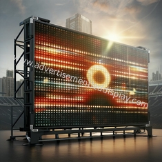 Wytrzymały żelazny ekran LED 192x192mm Rozmiar modułu 100 lat żywotności dla reklamy wpływowej