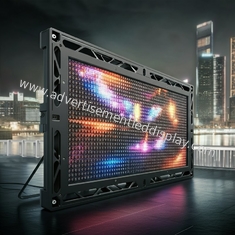 IP65 LED ekran odporny na warunki pogodowe Żywe kolory MTBF 10000H Jasność 6000cd dla oszałamiających reklam