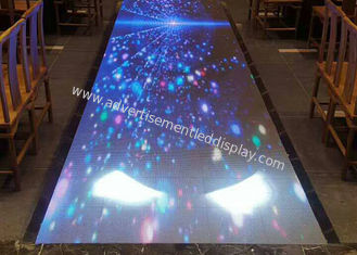 Wyświetlacz LED na parkiecie tanecznym RGB 6,25 mm Obciążenie o dużej masie 200 kg / s