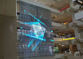 Aluminiowy szafka Przejrzysty Led Szkło Ekran 1000x500mm Moduł