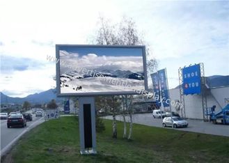 7000cd / M2 Reklamowy wyświetlacz LED Wodoodporny zewnętrzny billboard LED RGB Żelazna szafka