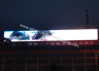 Zewnętrzny ekran reklamowy LED P10 OEM 192x192mm odporny na warunki atmosferyczne o wysokiej jasności