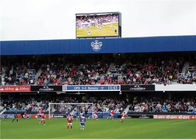 Tablice reklamowe stadionu piłkarskiego P8mm, ekran LED na obwodzie 8000cd