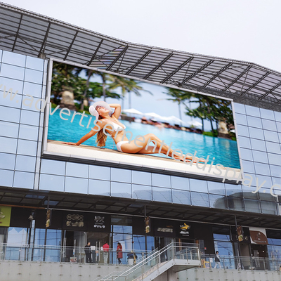 Zewnętrzny wyświetlacz LED Video Wall Design odporny na działanie promieni słonecznych