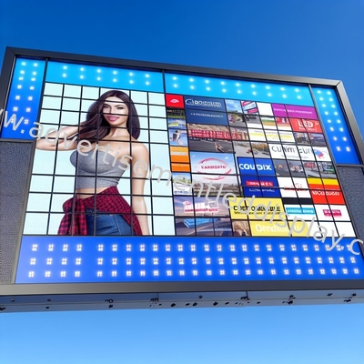 Dostosowywalny wyświetlacz reklamowy LED z systemem sterowania Linsn / Nova-star / Colorlight