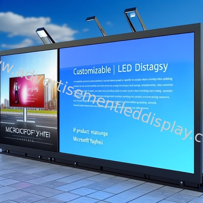 Dostosowywalny wyświetlacz reklamowy LED z systemem sterowania Linsn / Nova-star / Colorlight