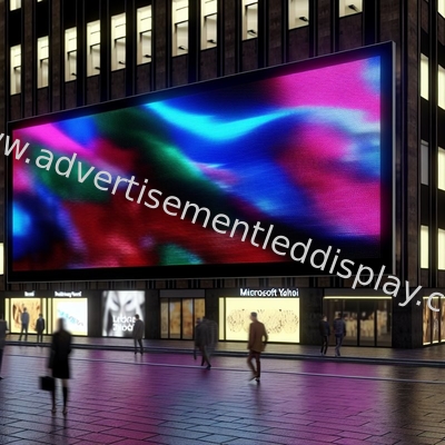 Żelazny ekran LED idealny do żywej reklamy zewnętrznej