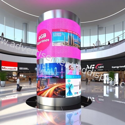 Elastyczna instalacja Reklamy LED Display Dostosowany rozmiar ekranu
