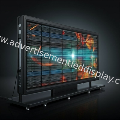 Zindywidualizowany projekt Ekran reklamy LED Trwały IP65 Żelazo do efektywnej reklamy 10000H Czas trwania