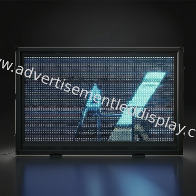 IP65 LED ekran odporny na warunki pogodowe Żywe kolory MTBF 10000H Jasność 6000cd dla oszałamiających reklam