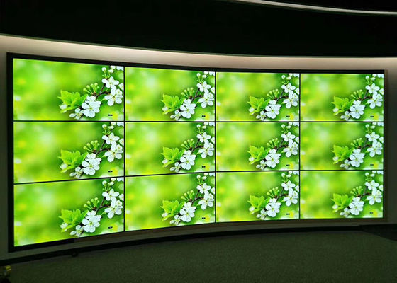 55 cali 4x4 wąski bezel LED ściana wideo ściana zamontowana 3000 1 kontrakt