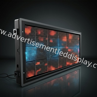 Zindywidualizowany projekt Ekran reklamy LED Trwały IP65 Żelazo do efektywnej reklamy 10000H Czas trwania